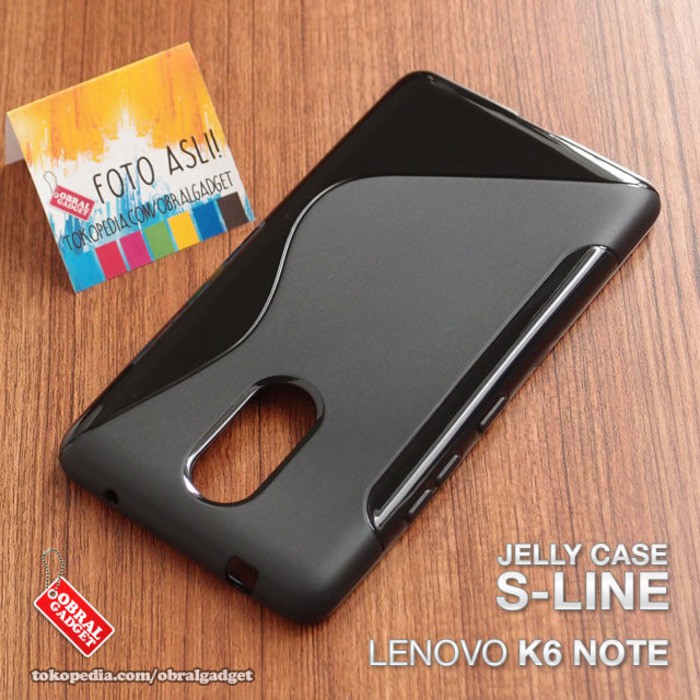Soft Jelly Case Lenovo K6 Note Softcase Silikon Silicon Casing Cover