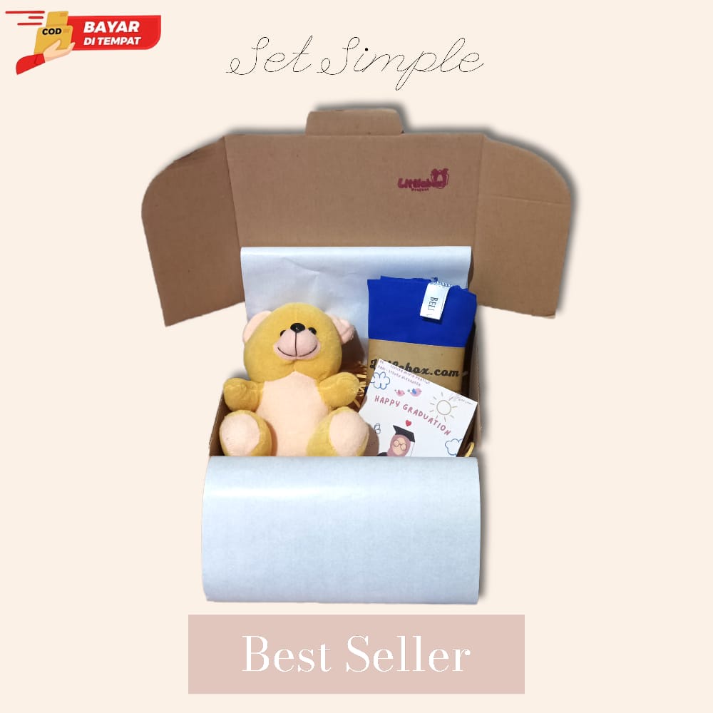 

KUKADOIN HAMPERS ULTAH KADO ANNIVERSARY KADO CEWEK GIFTBOX HIJAB TEDDY