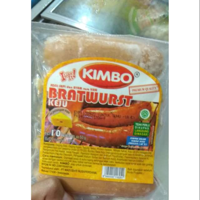 

Kimbo bratwurst keju sosis isi10 - Kimbo Bratwurst Keju Sosis isi 6