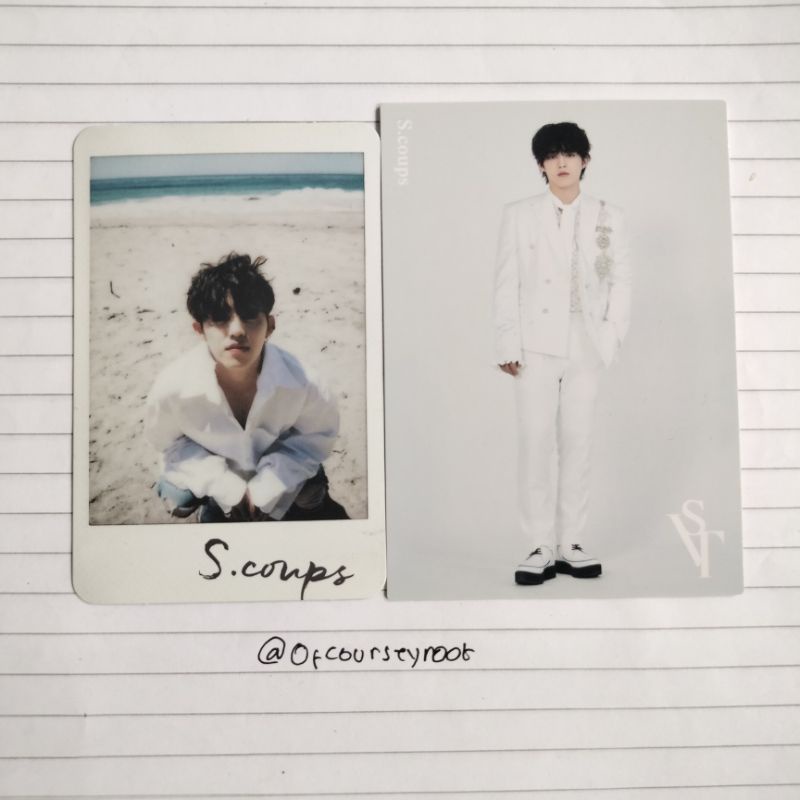 Seventeen Scoups Seungcheol Al1 pantai Alone version set