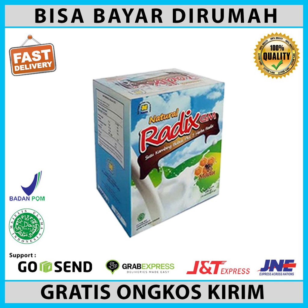 

Radix Susu Kambing Etawa Rasa Madu Original NASA/alby_herbal_jakarta