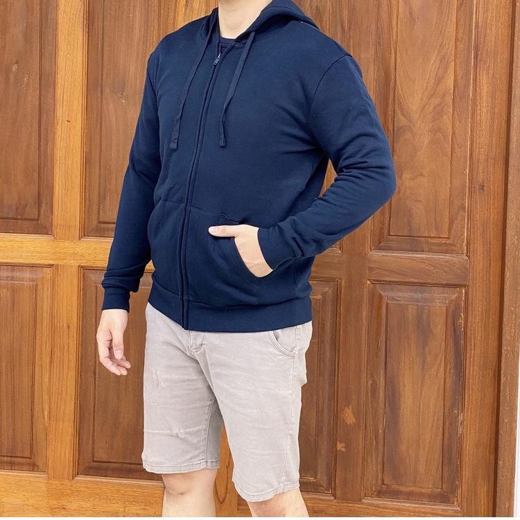 Jaket Pria Alternative Eco Cozy Fleece Zip Hoodie (6 Colours)