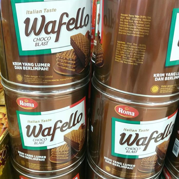 

ROMA WAFER WAFELO 294 GR - COKLAT, 294