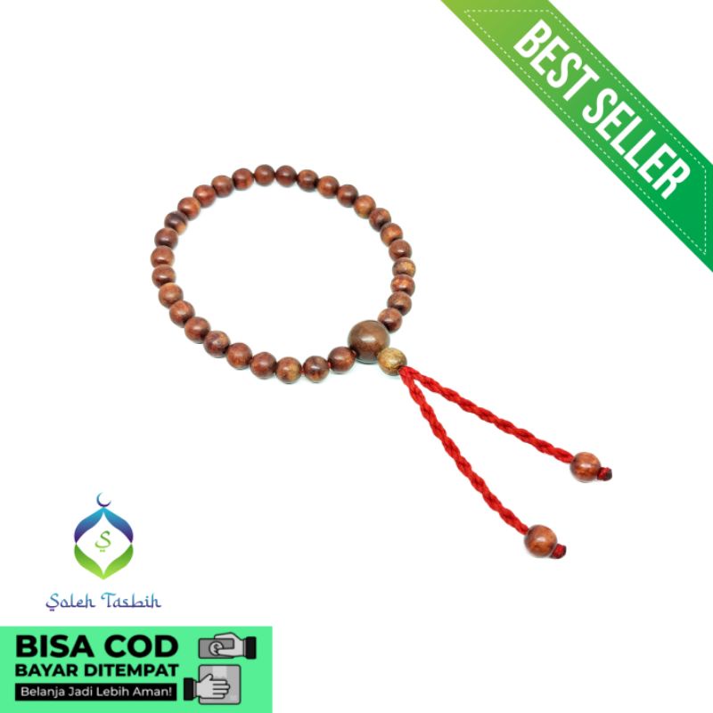 Gelang Kayu Akar Galih Nagasari Asli Size 6mm Dan 8mm ORIGINAL