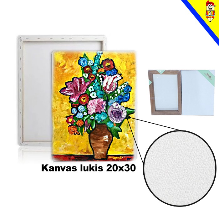 

Kanvas lukis / painted canvas 20x30 cm