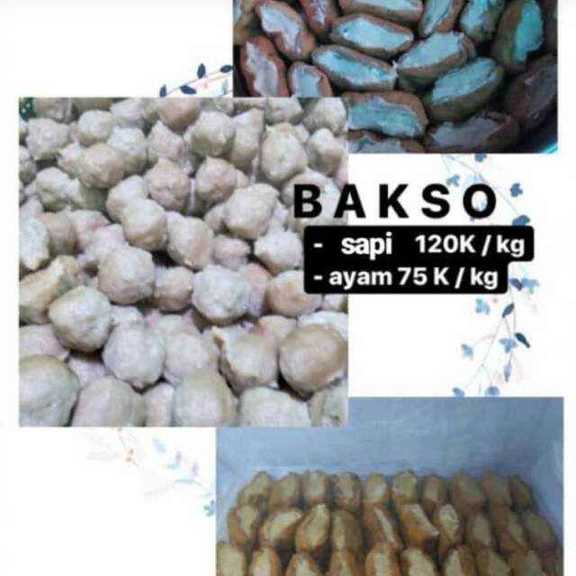 

Bakso sapi (homemade)