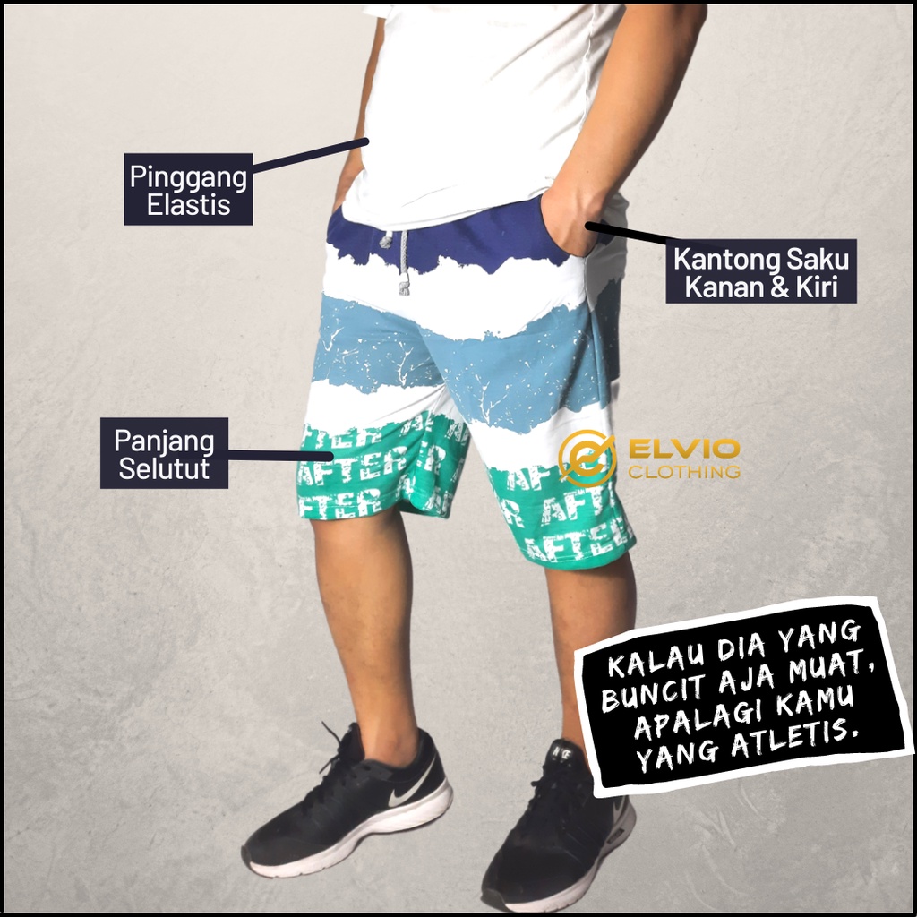 ELVIO | CELANA PENDEK | CELANA SELUTUT | CELANA BOXER | CELANA PENDEK OLAHRAGA PRIA WANITA | CELANA SANTAI | PRIA WANITA UNISEX DEWASA | CELANA KASUAL | CELANA REBAHAN | CELANA RUMAH | CELANA BABYTERRY