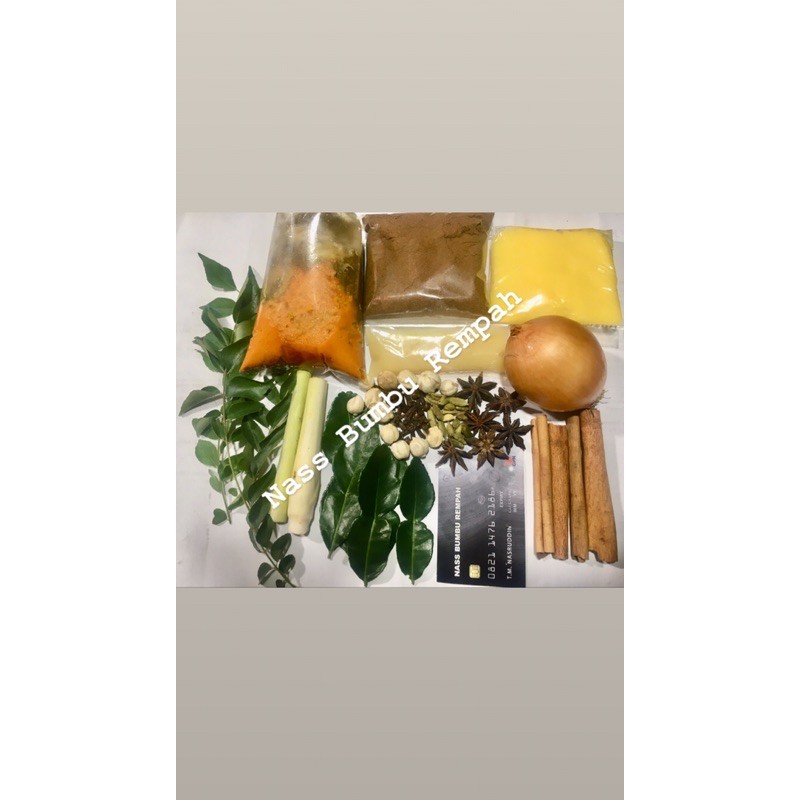

BUMBU NASI BRIYANI LENGKAP UK 2 Kg BERAS / BUMBU BRIYANI / NASS BUMBU REMPAH
