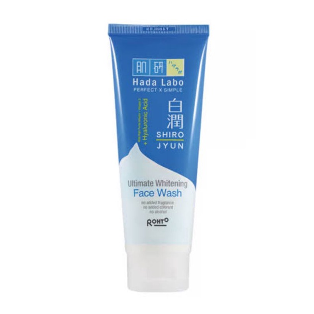 Hada Labo Shirojyun Ultimate Whitening Face Wash 50 g / Sabun Wajah