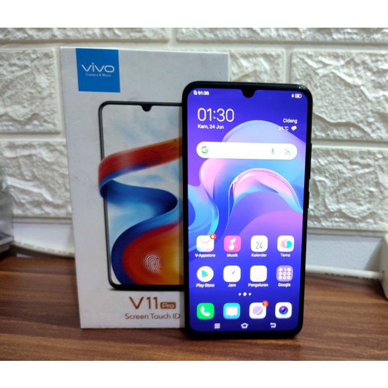 Vivo V11 Pro Ram 6GB Rom 64GB second fullset