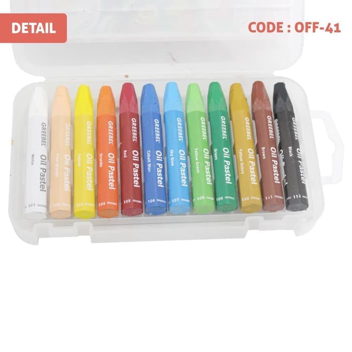 

NazlaStore Crayon GREEBEL isi 12 Warna Krayon utk mewarnai lomba ala murah faber