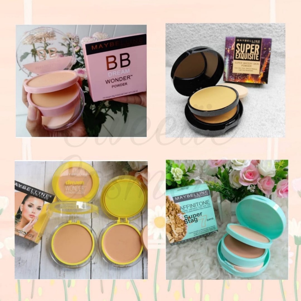 [ NO REFUND ] BEDAK MEIBELLINE 2IN1 / Bedak Maybelline 2in1