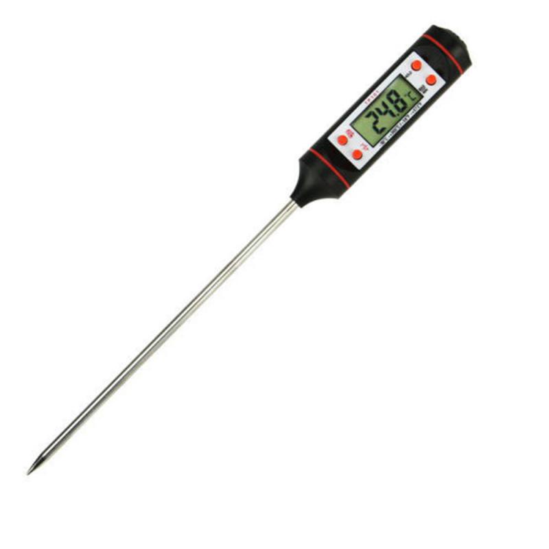 Termometer Digital Dengan Layar Lcd Untuk Memasak Bbq