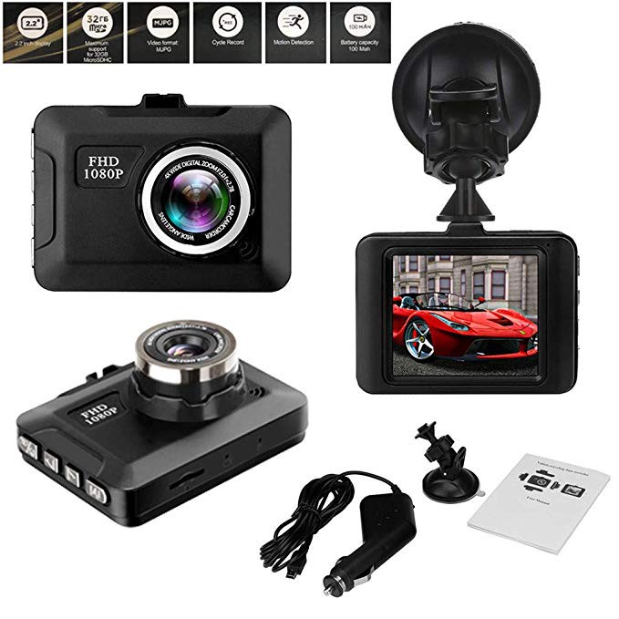 Kamera Mobil Full HD Smart Lens Car Vehicle Blackbox DVR