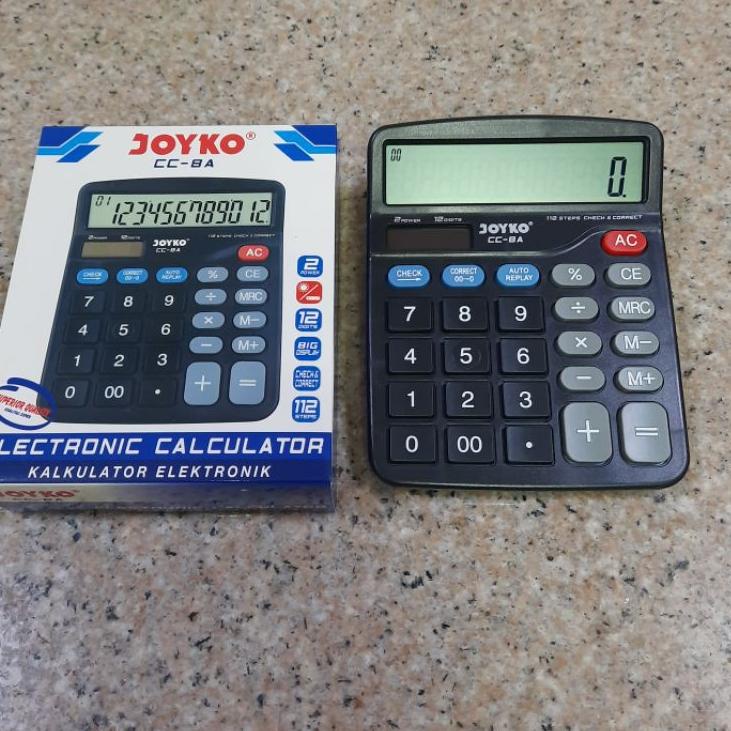 

Kekinian - Kalkulator Joyko CC-8A 12 Digit / Calculator Joyko CC-8A