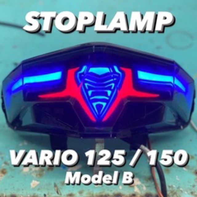 STOPLAMP VARIO 125 / 150 NEW CUSTOM VARIO 125 led VARIO 150 led VARIO 2019 VARIO 2020 VARIO 2021 CUS