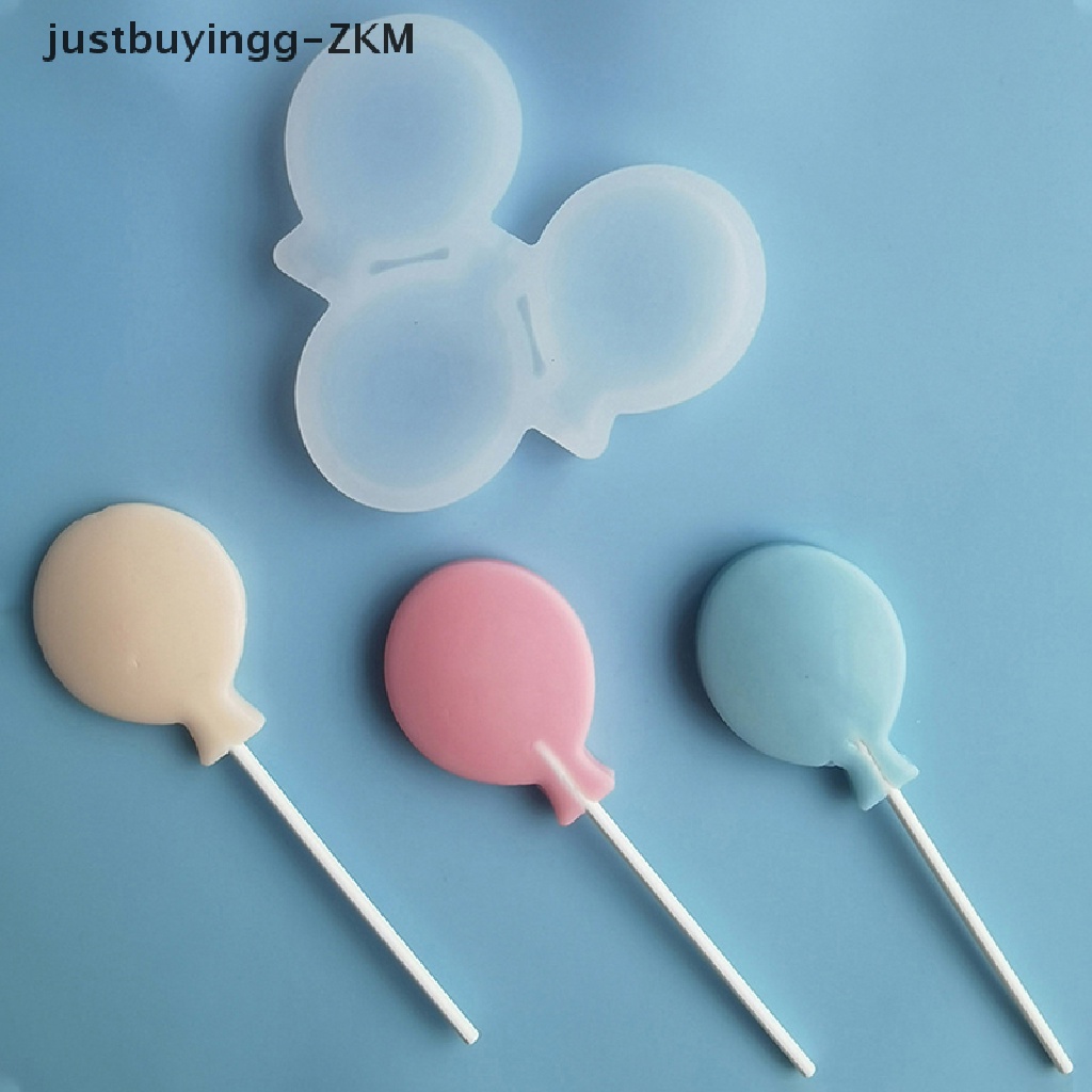 Cetakan Permen Lolipop / Coklat / Clay Resin Bentuk Balon Bahan Silikon