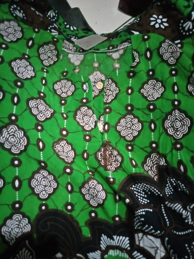 Longdress Esmanur Gamis Batik / Griya Batik Senja / Baju Wanita Batik / Murah / Lengan Panjang