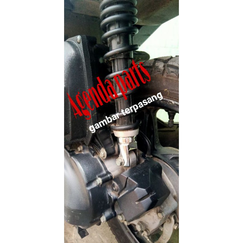 PAKET PENINGGI SHOCK DEPAN BELAKANG  MOTOR MATIC  BARANG SESUAI PHOTO GAMBARPENINGGI BELAKANG U CAGAK TANPA SAMBUNGAN