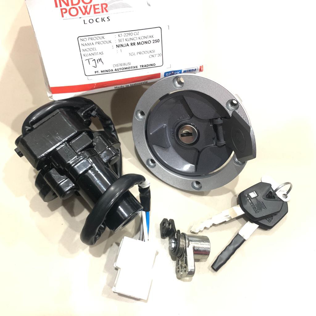 KUNCI KONTAK KAWASAKI NINJA RR 250 MONO KOMPLIT ORI MINDA KT-2290GZ