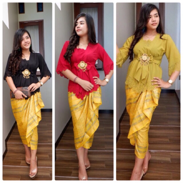 Set kebaya jadi tali best seller