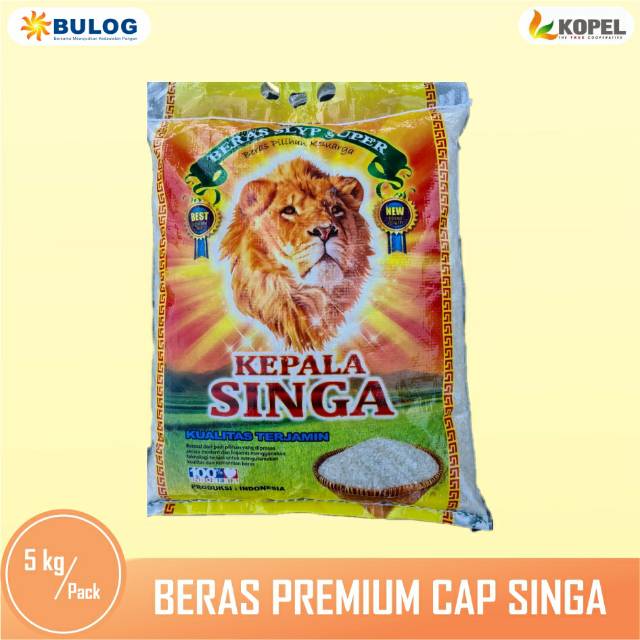 

Beras Cap KEPALA SINGA - Premium