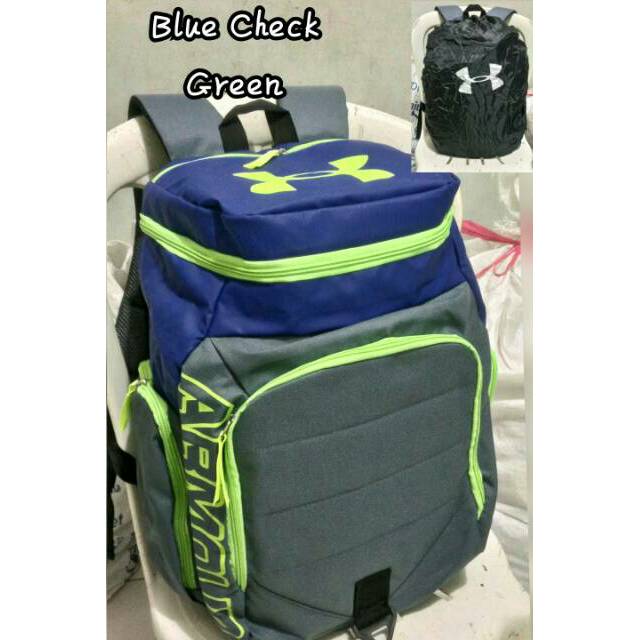 Tas Under Armour Biru - Abu / Tas Ransel/Tas Olahraga