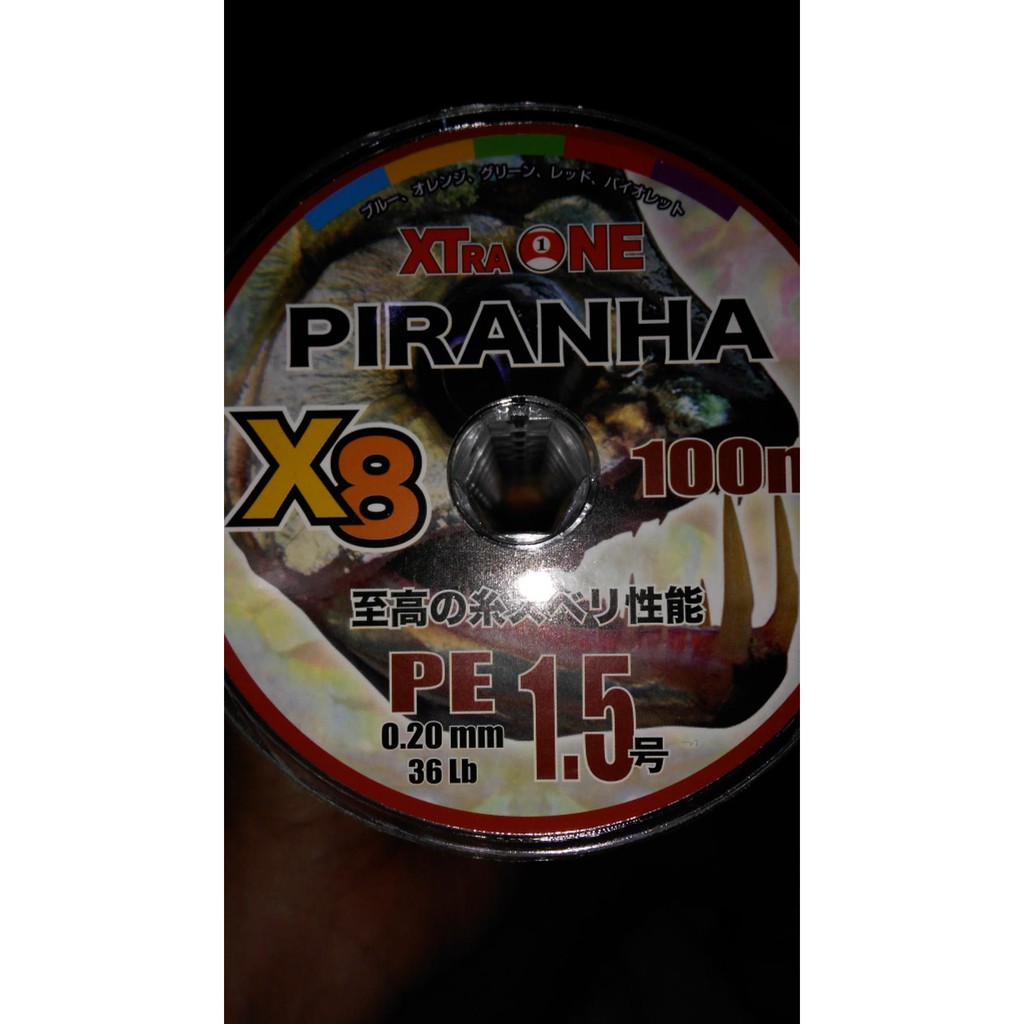 Jual benang pe piranha x8 pe  1 5 Diskon