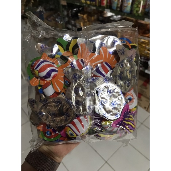 

Pusan mimi choco coated / coklat ikan pusan pak 180gr