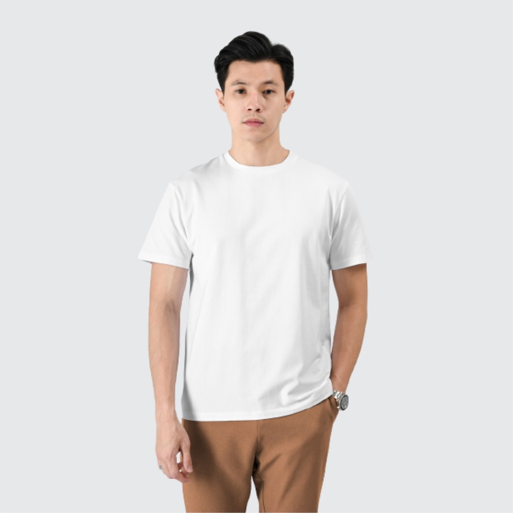 Kaos Polos Lengan Pendek Cotton Combed / T-Shirt Basic Premium / Basic Tees