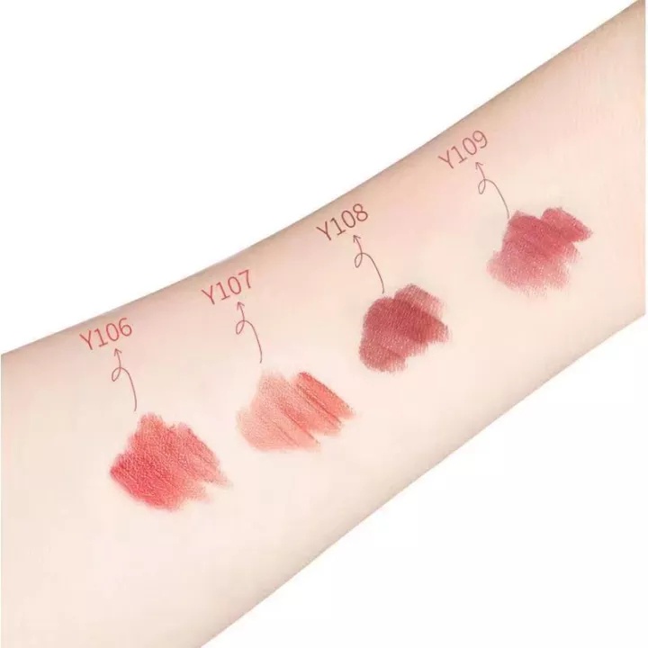 lip glaze velvet matte matte mirror lip glaze non-stick cup tidak luntur lipstik putih lip gloss