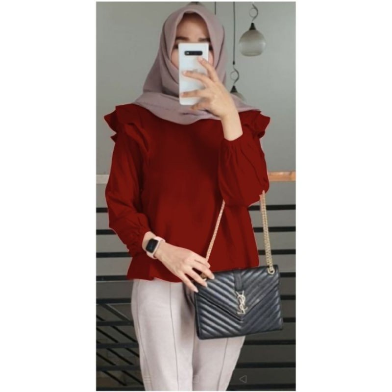 Blouse Lovely Top | Blouse Wanita Terbaru