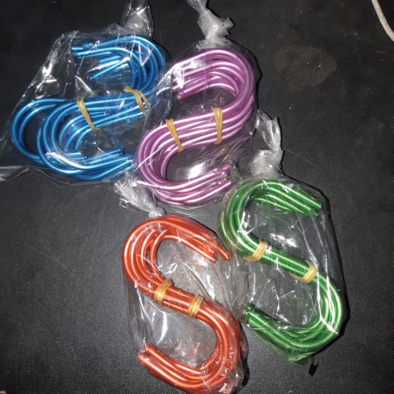12 pcs kawat s plastik warna