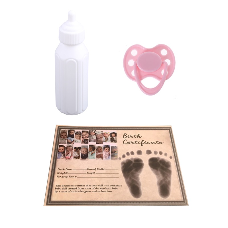 Mary 30cm/11.81in Realisitc Untuk Boneka Tidur Vinyl Aksesoris Mainan Dapat Dicuci Untuk Boneka Look