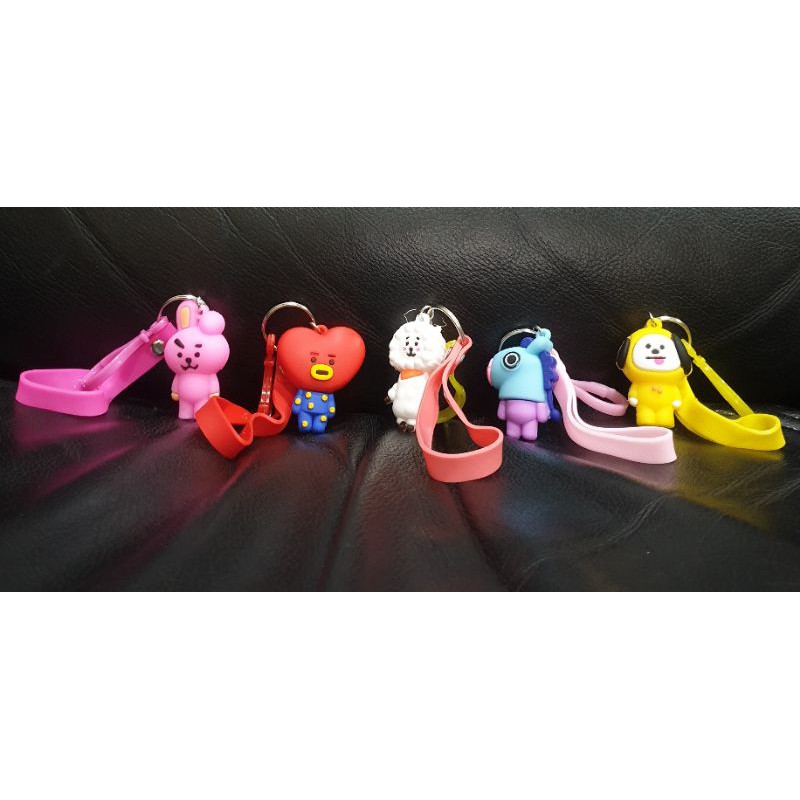 KPOP KEY CHAIN BTS ARMY CUTE CARTOON BT21 BANGTAN