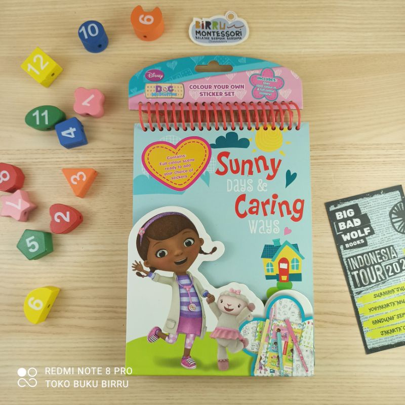 Disney Junior sticker book Doc McStuffins