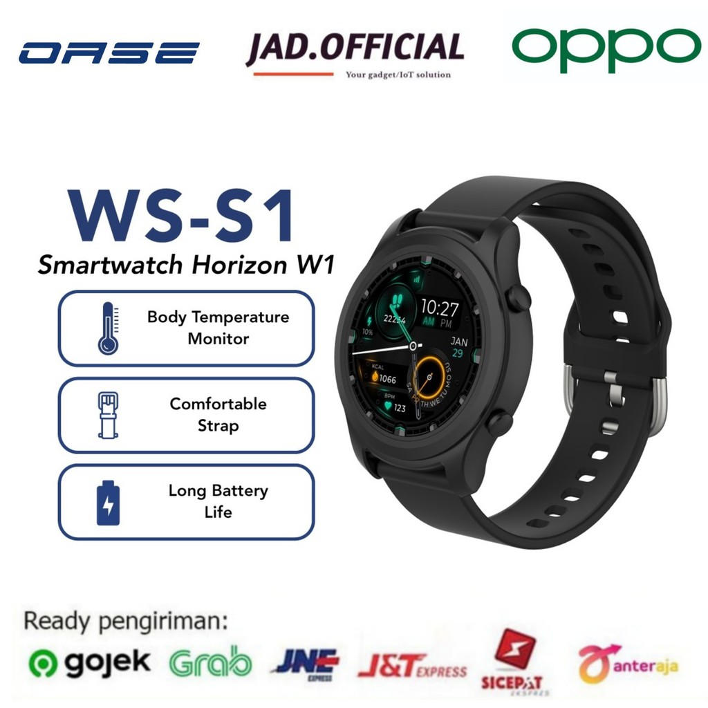 OASE SMARTWATCH HORIZON W1 ORIGINAL GARANSI RESMI
