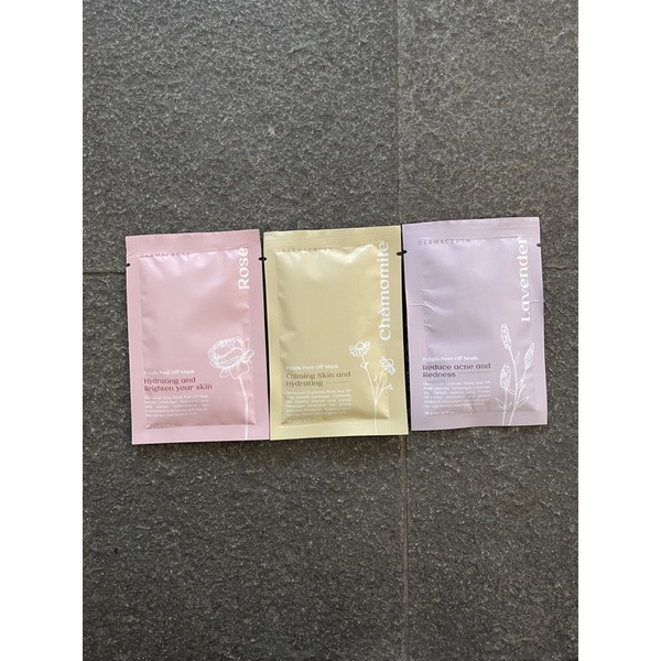 dermacrush peel off mask 20gr