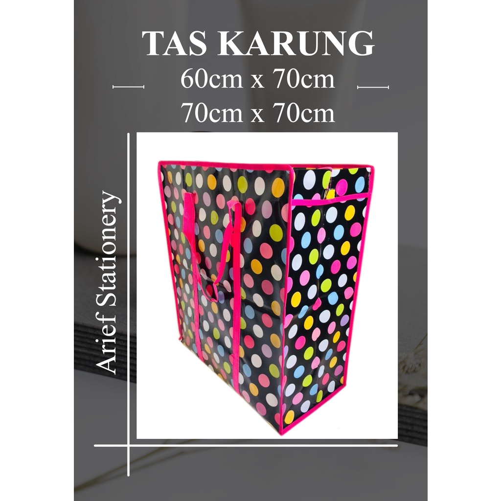 Tas Karung Tas Loundry Ukuran Super Jumbo 60cm x 70cm