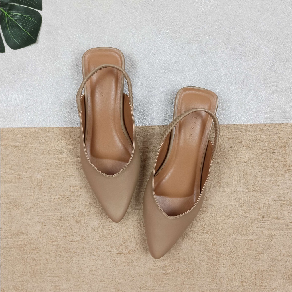 VITASHA - slip on mules PEONY
