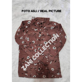  Setelan  Monalisa Ori Motif SUNRISE MOCCA dan Celana  