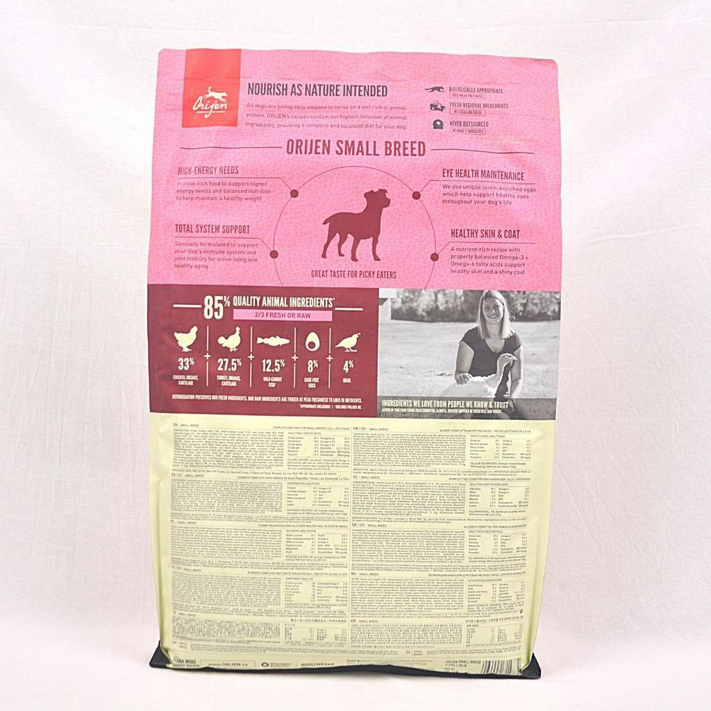 ORIJEN Makanan Anjing Small Breed 4,5kg