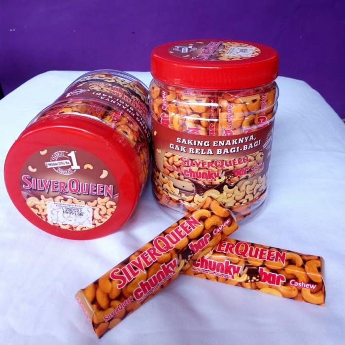 

Silver Queen Chunky Bar Jar/ Toples Isi 12Pcs @ 33Gr