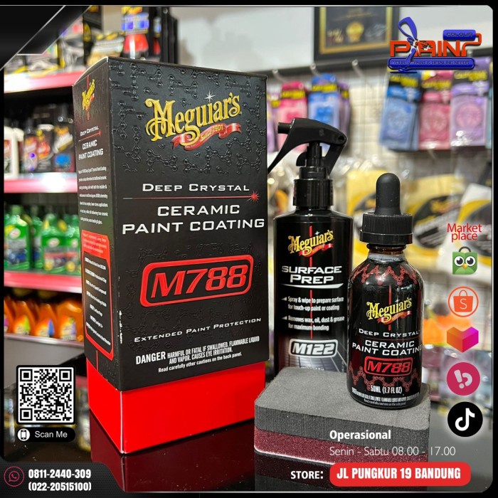 Meguiars M788 Kit Deep Crystal Ceramic Paint Coating Kit