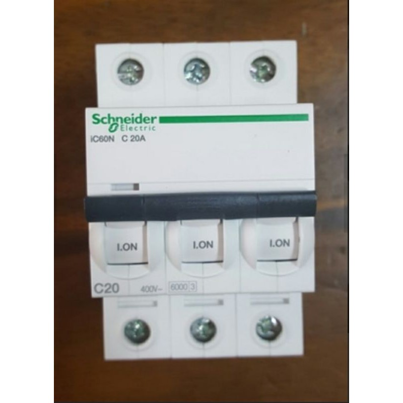 MCB 3p 20A ic60N schneider
