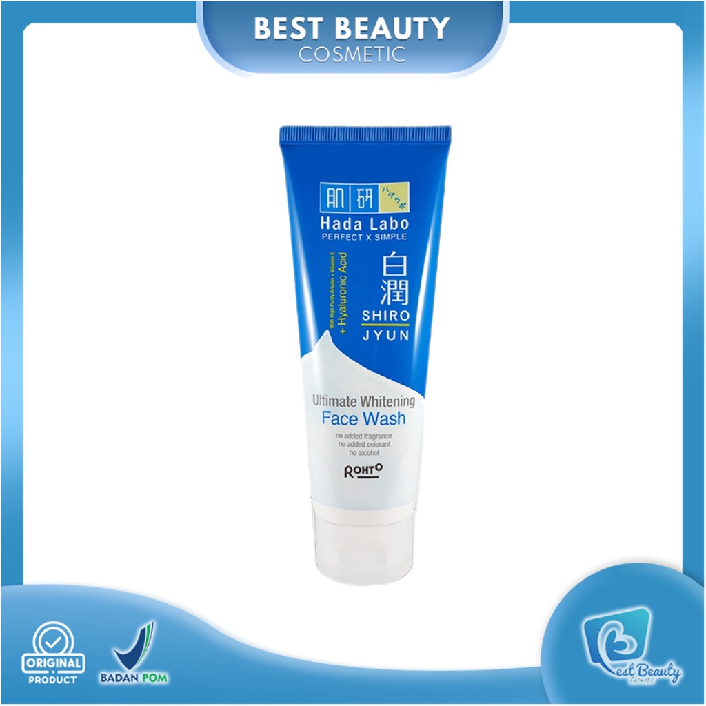 ★ BB ★ HADA LABO Shirojyun Ultimate Whitening Face Wash 50ml