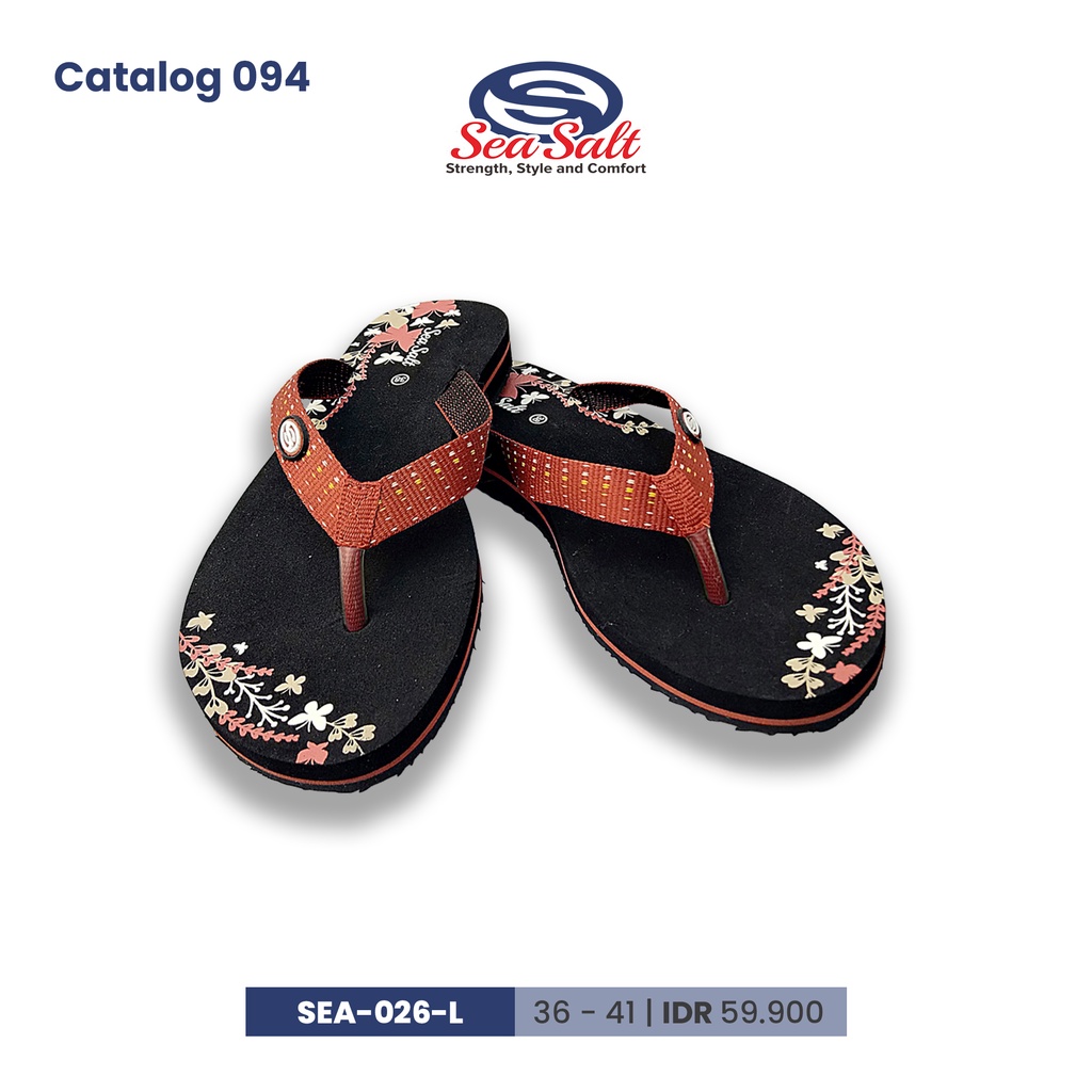 SEA-026-L | SANDAL JEPIT WANITA/ CEWEK | Sea Salt Official | Size 36-41
