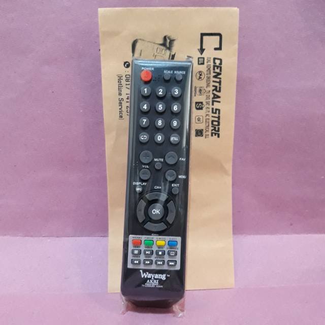 Remote untuk semua TV AKARI (Wayang)