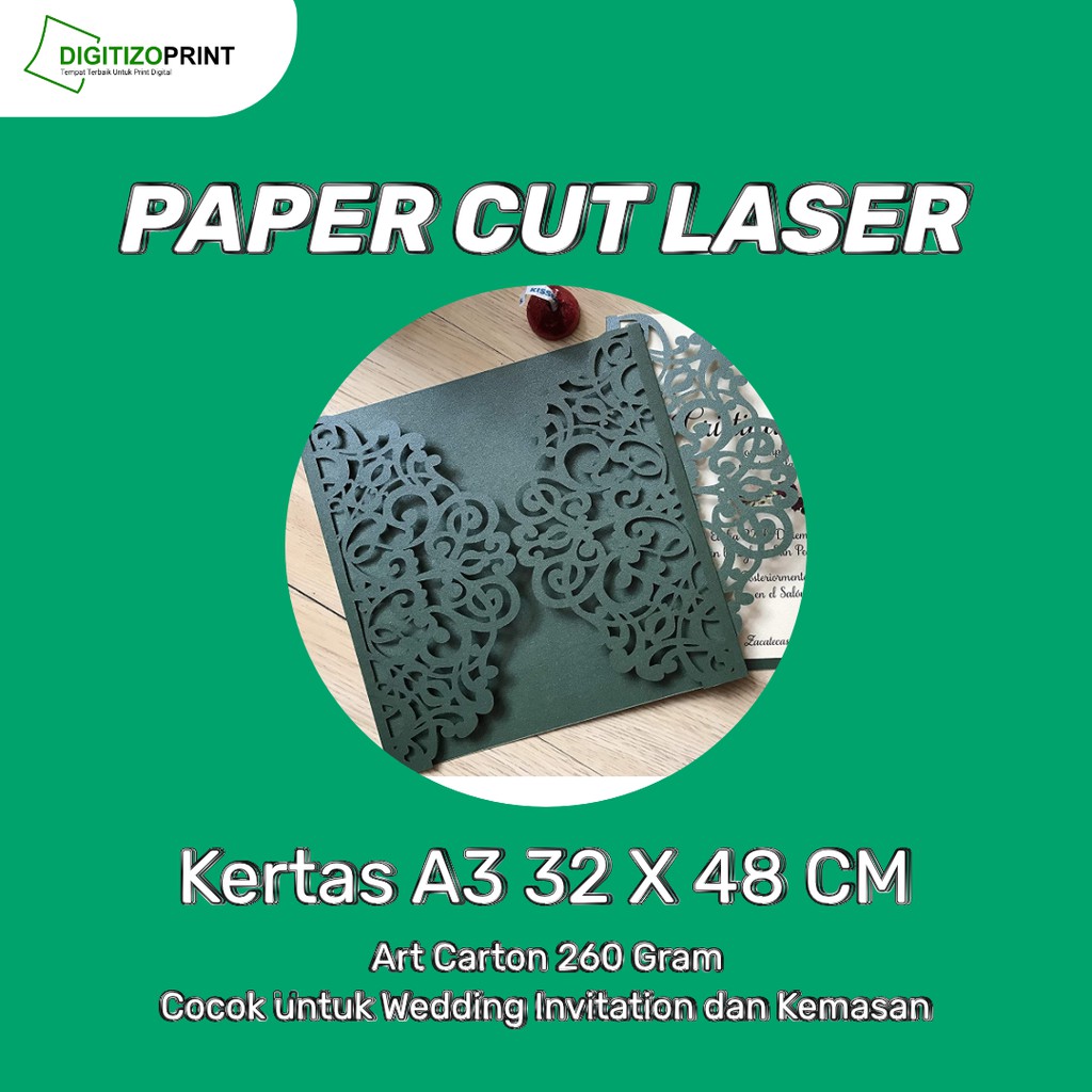 

Art Cartoon Lasert Cut Murah Cocok untuk Wedding Invitation/Kemasan/Souvenir/Scrap Paper