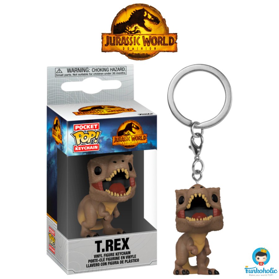 Funko Pocket POP Keychain Jurassic World Dominion - T. Rex / T-Rex